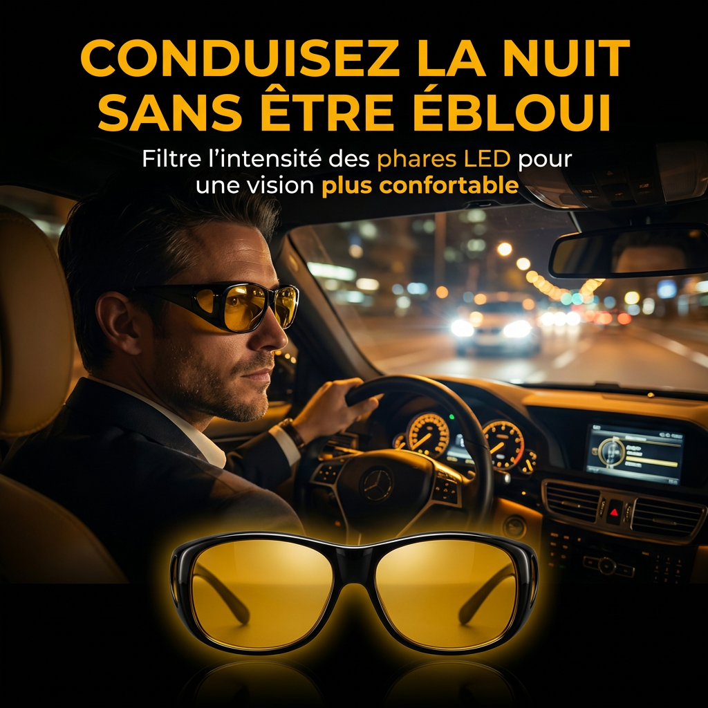Lunettes Filtre Anti-Éblouissement